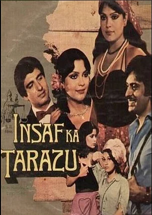 A poster of the film <i>Insaf Ka Tarazu</i>. (Photo: Twitter/<a href="https://twitter.com/search?f=images&vertical=default&q=Insaaf%20ka%20Tarazu&src=typd">Super234</a>)