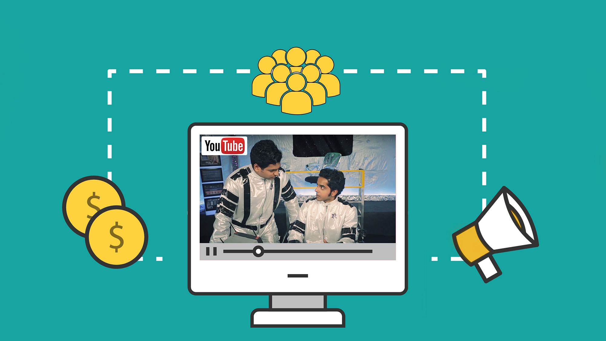 

How viable is YouTube as a storytelling platform? And most importantly, how do web series in India make money? (Photo: Liju Joseph/<b>The Quint</b>)