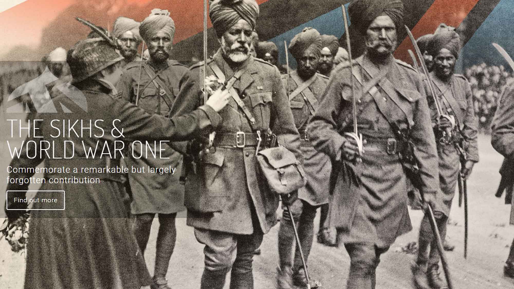 

Despite accounting for less than one percent of the population of India at that time, Sikhs made up nearly 20 percent of British Indian armed forces. (Screenshot Courtesy:  <i><a href="http://www.empirefaithwar.com/page-6">Empire, Faith &amp; War: The Sikhs and World War One</a>)</i>