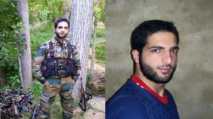 Hizbul Mujahideen’s 21-year-old poster boy Burhan Muzzafar Wani was shot dead on Friday by security forces. (Photo: altered by <b>The Quint</b>)