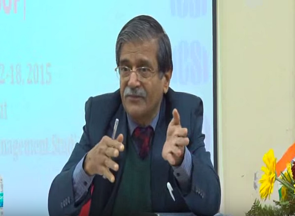 Justice (retd.) Shiv Narain Dhingra (Photo Courtesy: YouTube/<a href="https://www.youtube.com/watch?v=vKWOaU1MpzA">The Institute of Company Secretaries of India</a>)