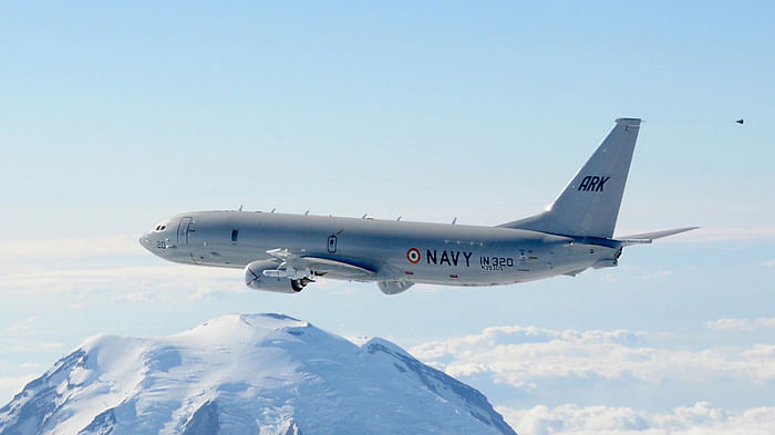 

Boeing P8I. (Photo Courtesy: <a href="http://www.indiannavy.nic.in/content/aircraft">indiannavy.nic.in</a>)