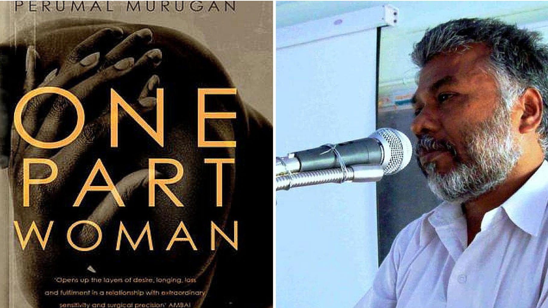 Author Perumal Murugan will publish 200 ‘secret’ poems. (Photo: Altered by <b>The Quint</b>)
