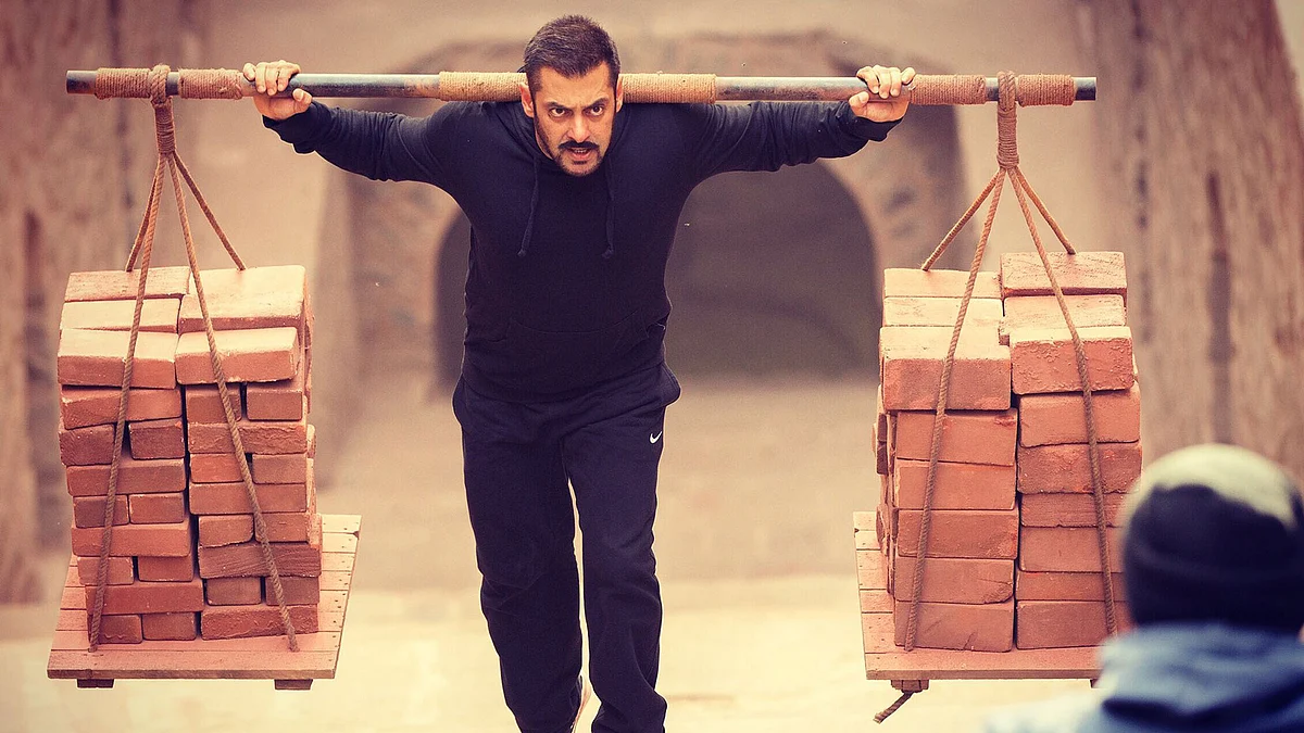 Salman Khan in a scene from <i>Sultan.</i>