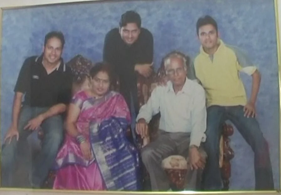 The Gavai family in happier times. (Photo courtesy: Praful Vhatkar)