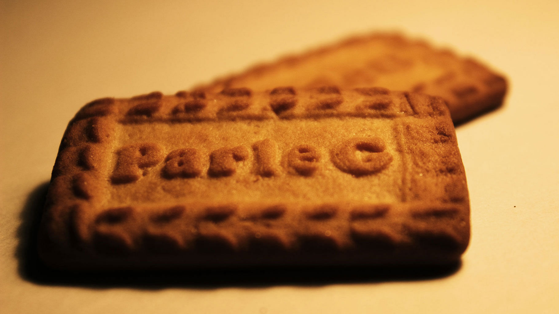 Parle G biscuits, a well-known product of the Parle brand.