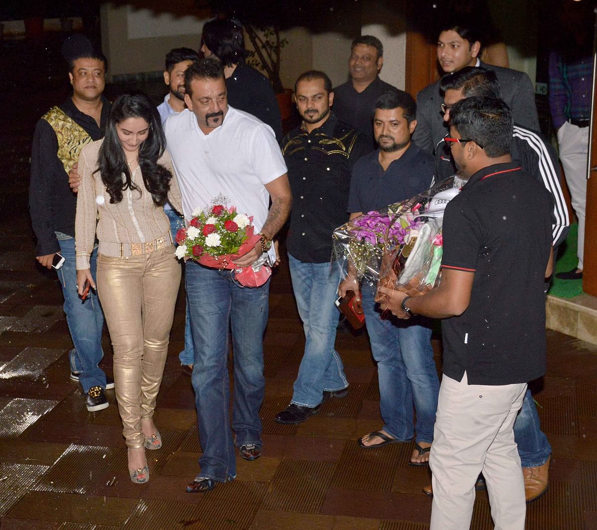 Sanjay Dutt turned 57 and he got this very special gift.