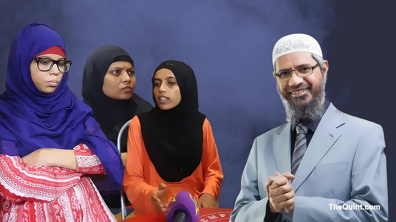 

Followers of Dr Zakir Naik in The Quint office. (Photo: <b>The Quint</b>)