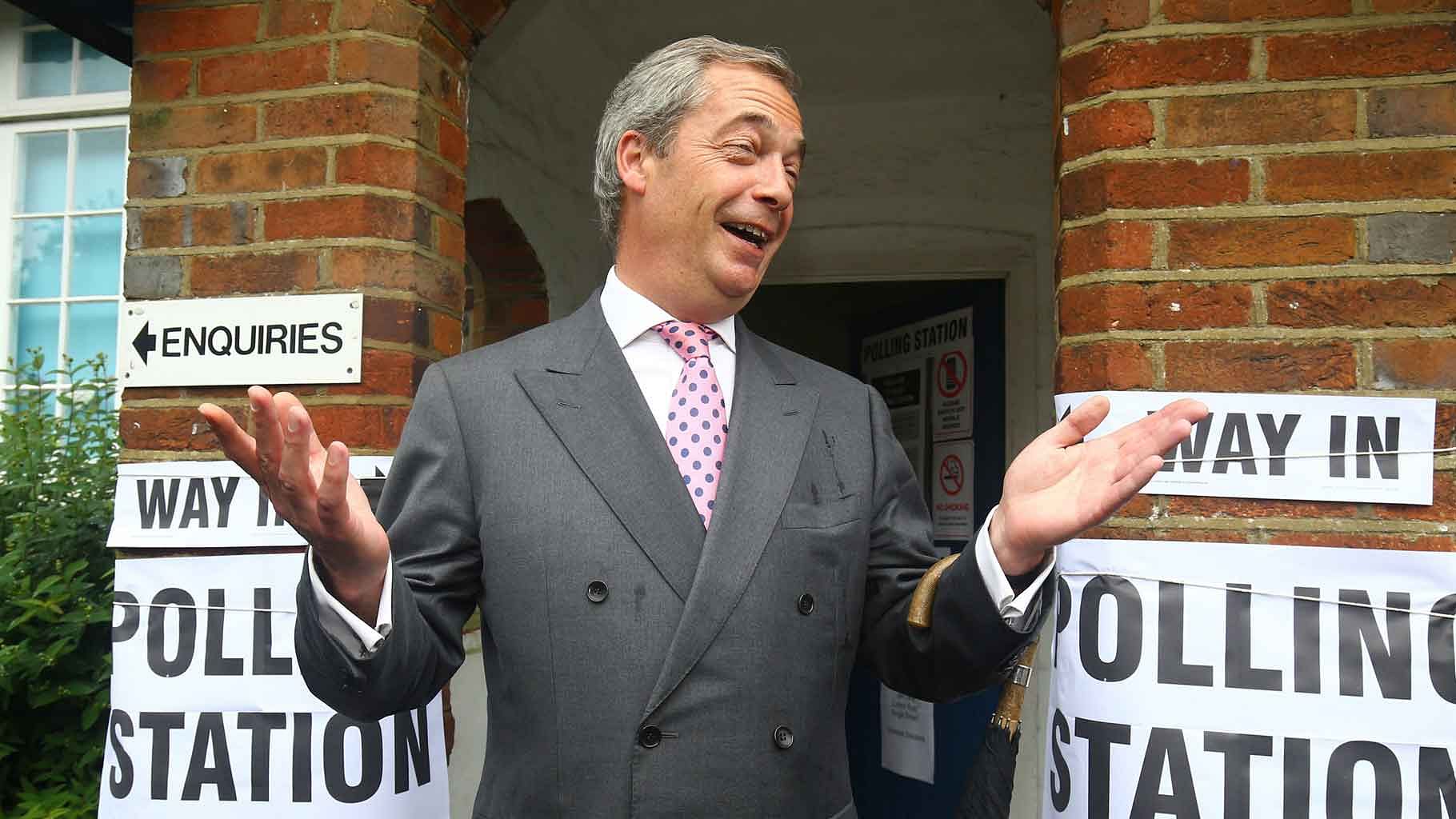 Nigel Farage. (Photo: AP)