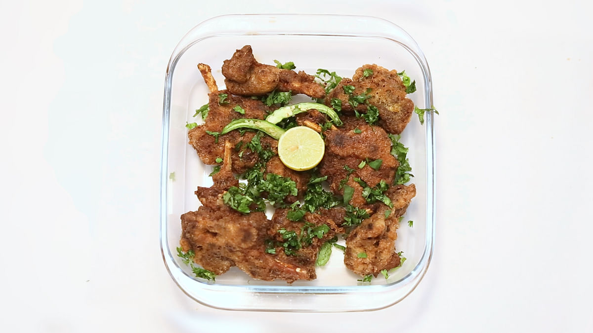 Simple and easy to make mutton chops recipe