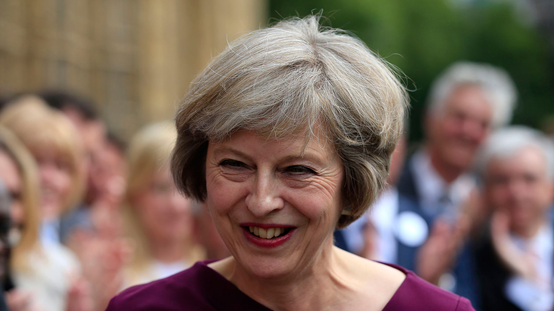 File photo of Theresa May. (Photo: AP)