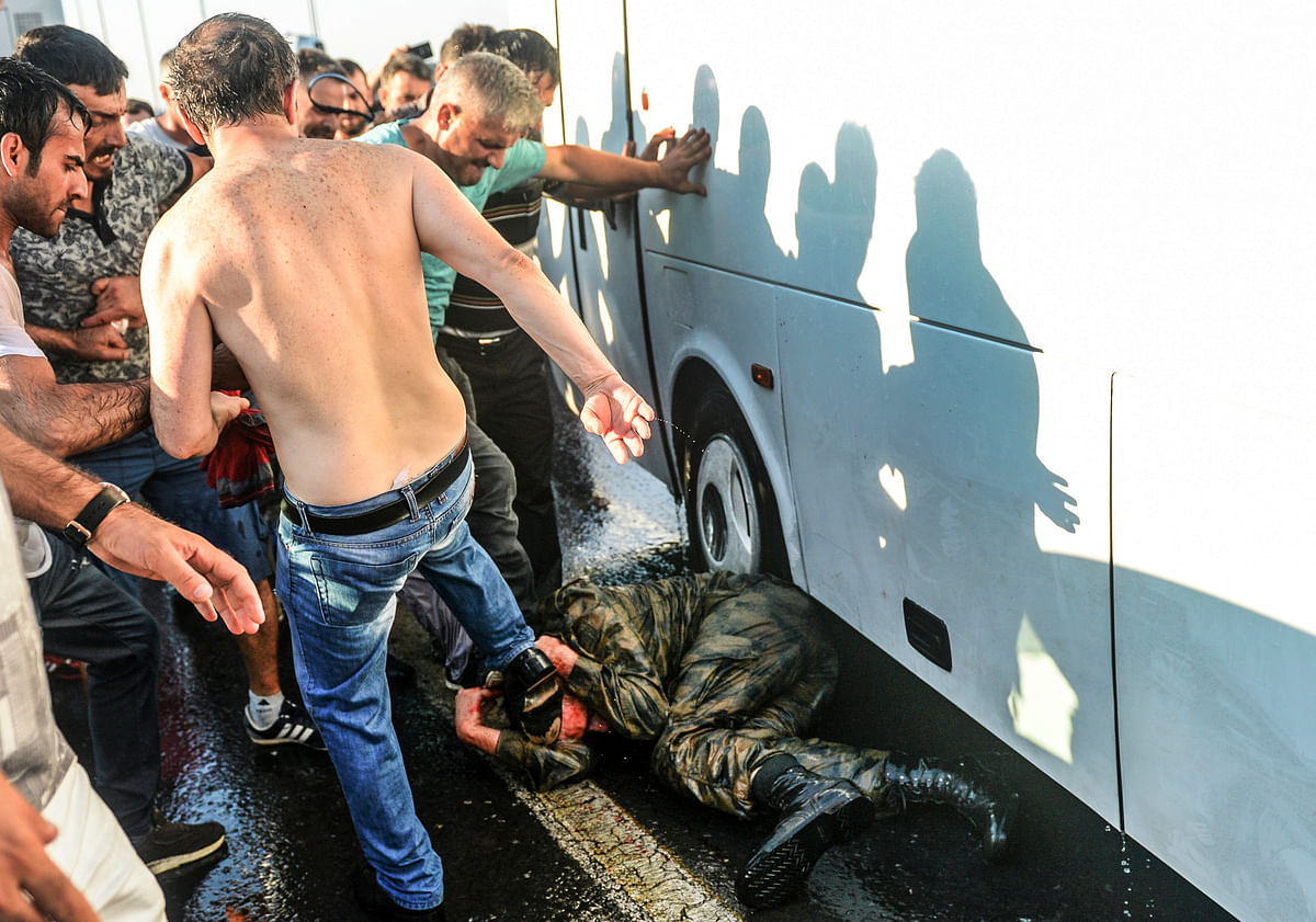 A group within Turkey’s military attempted to overthrow the government.