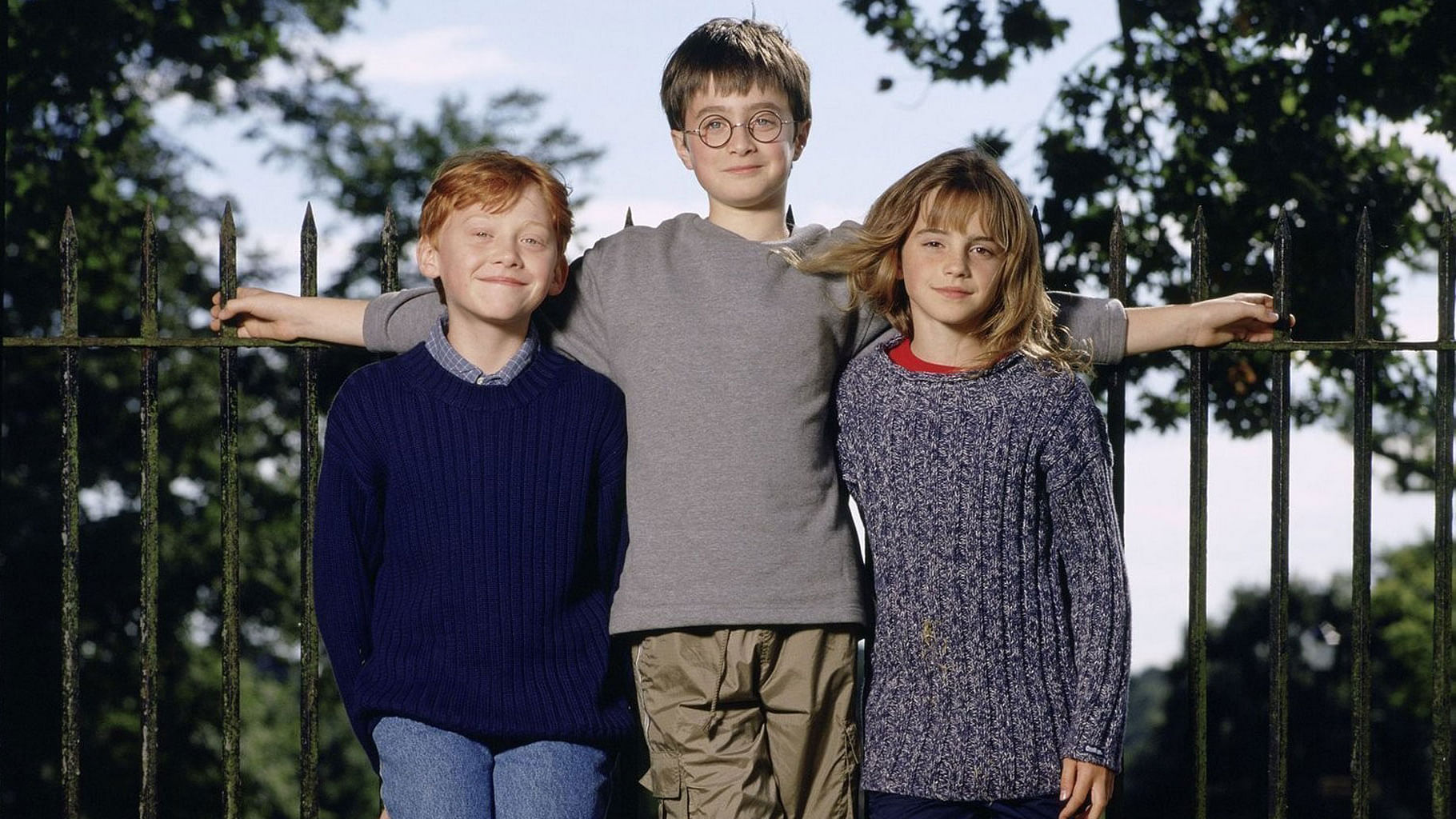 Rupert Grint, Daniel Radcliffe and Emma Watson.&nbsp;