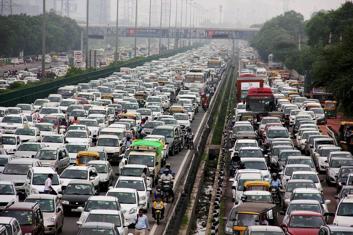 Over 20,000 new commercial vehicles were registered this year in Gurugram.