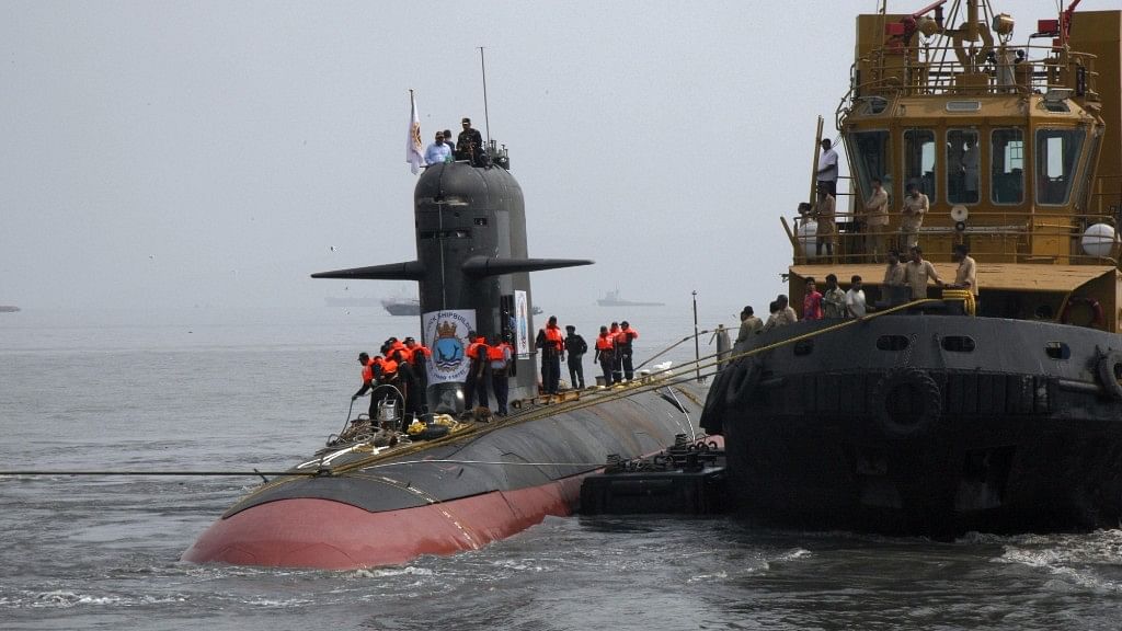 A view of INS Kalvari, the first of six Scorpene diesel-electric attack submarines. Photo used for representation.