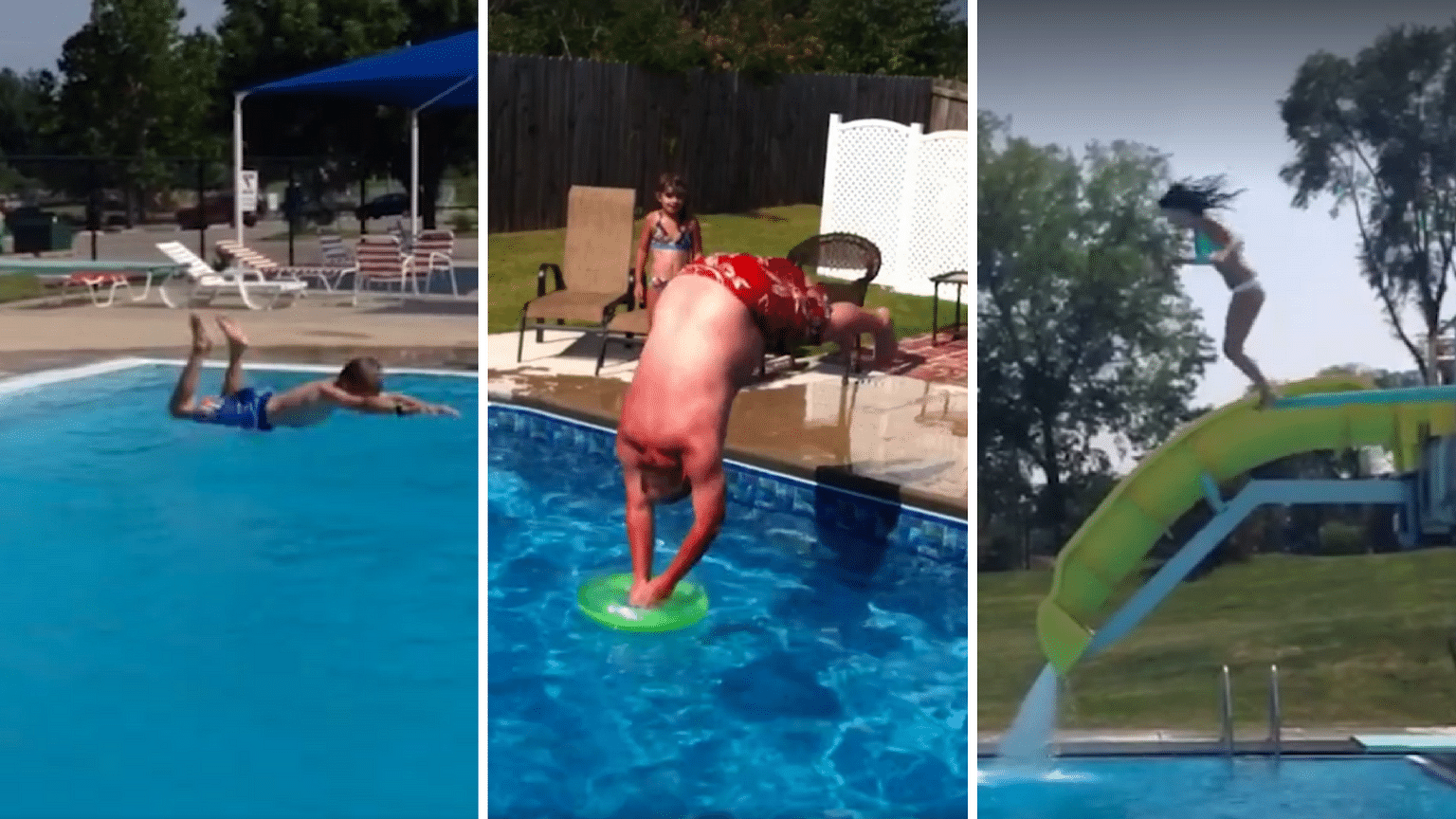 Forget Olympic Diving, Watch These Disastrous Home Videos Instead!