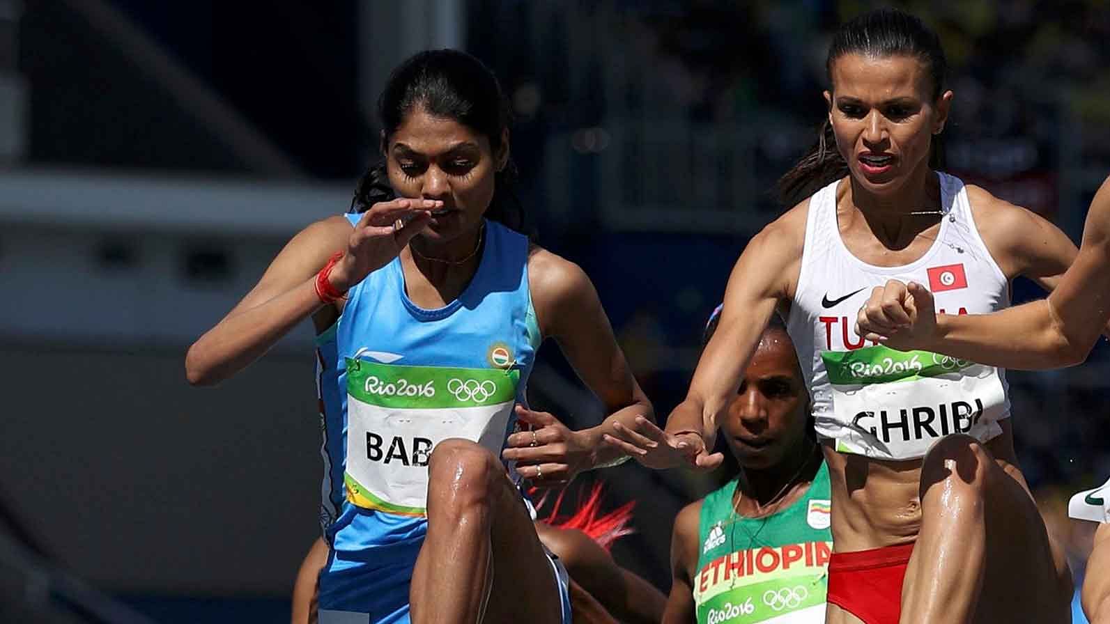 Lalita Babar finished 10th in the 3000m steeplechase finals. (Photo: Reuters)