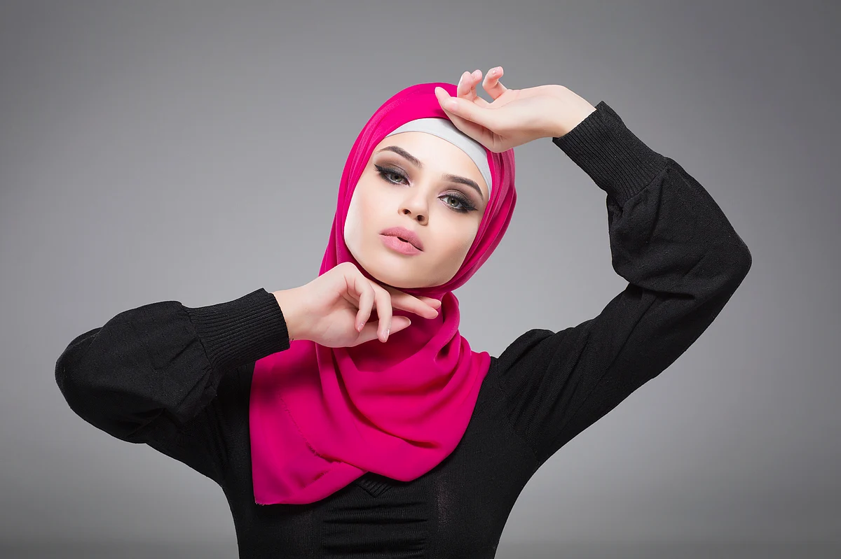 Representational image of a woman wearing a hijab. 