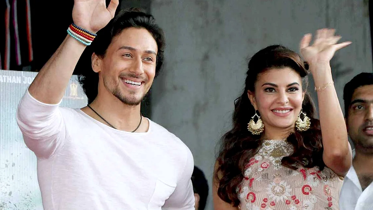 In Pics Tiger And Jacqueline Promote The Flying Jatt