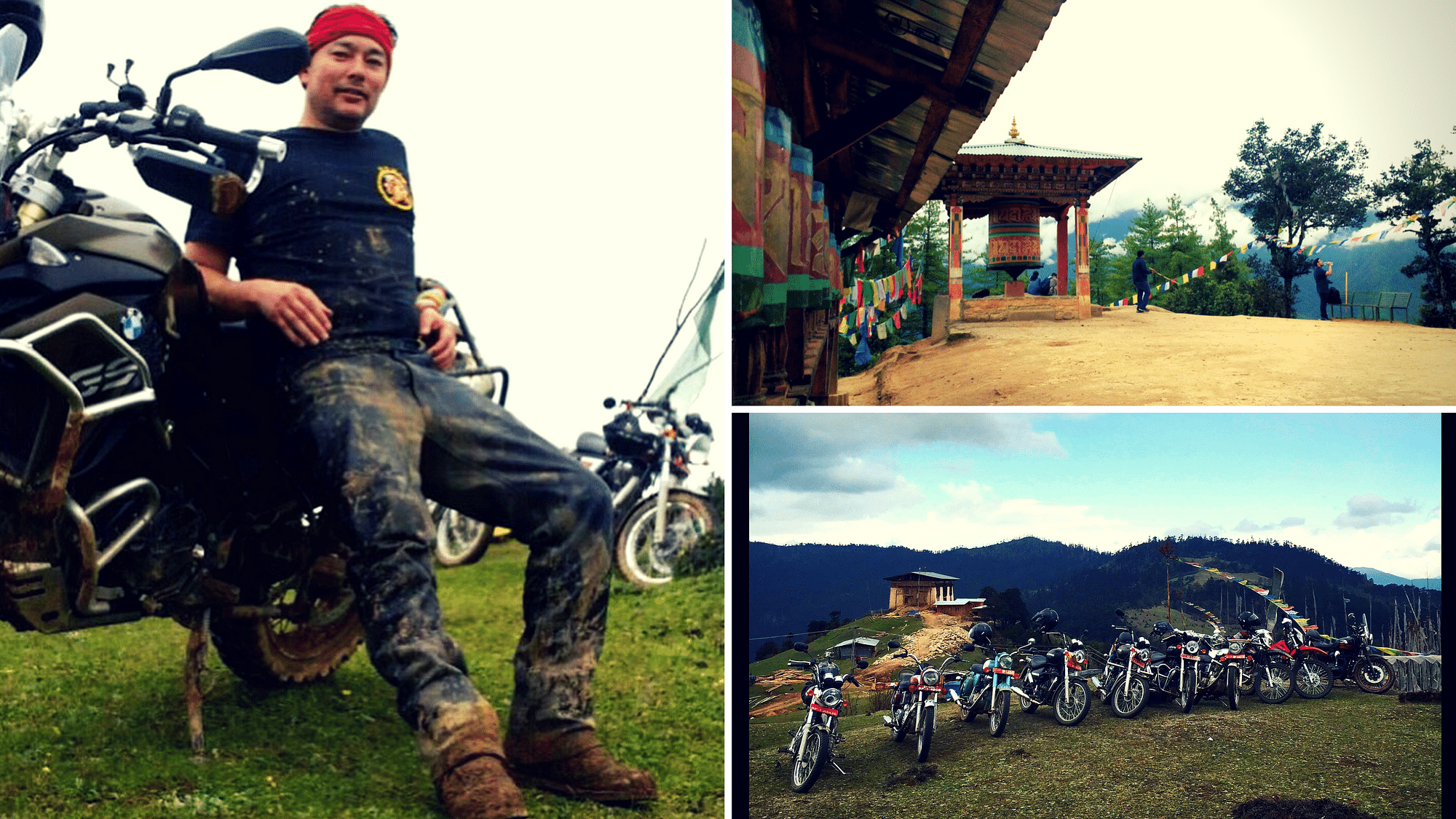 Kelly Dorji is is leading participants on a bike to some of the most breathtaking landscapes of Bhutan.&nbsp;(Photo Courtesy:  <a href="https://www.facebook.com/mountainechoes/photos">Facebook/Mountain Echoes</a>, [Top R]; Kelly Dorji)