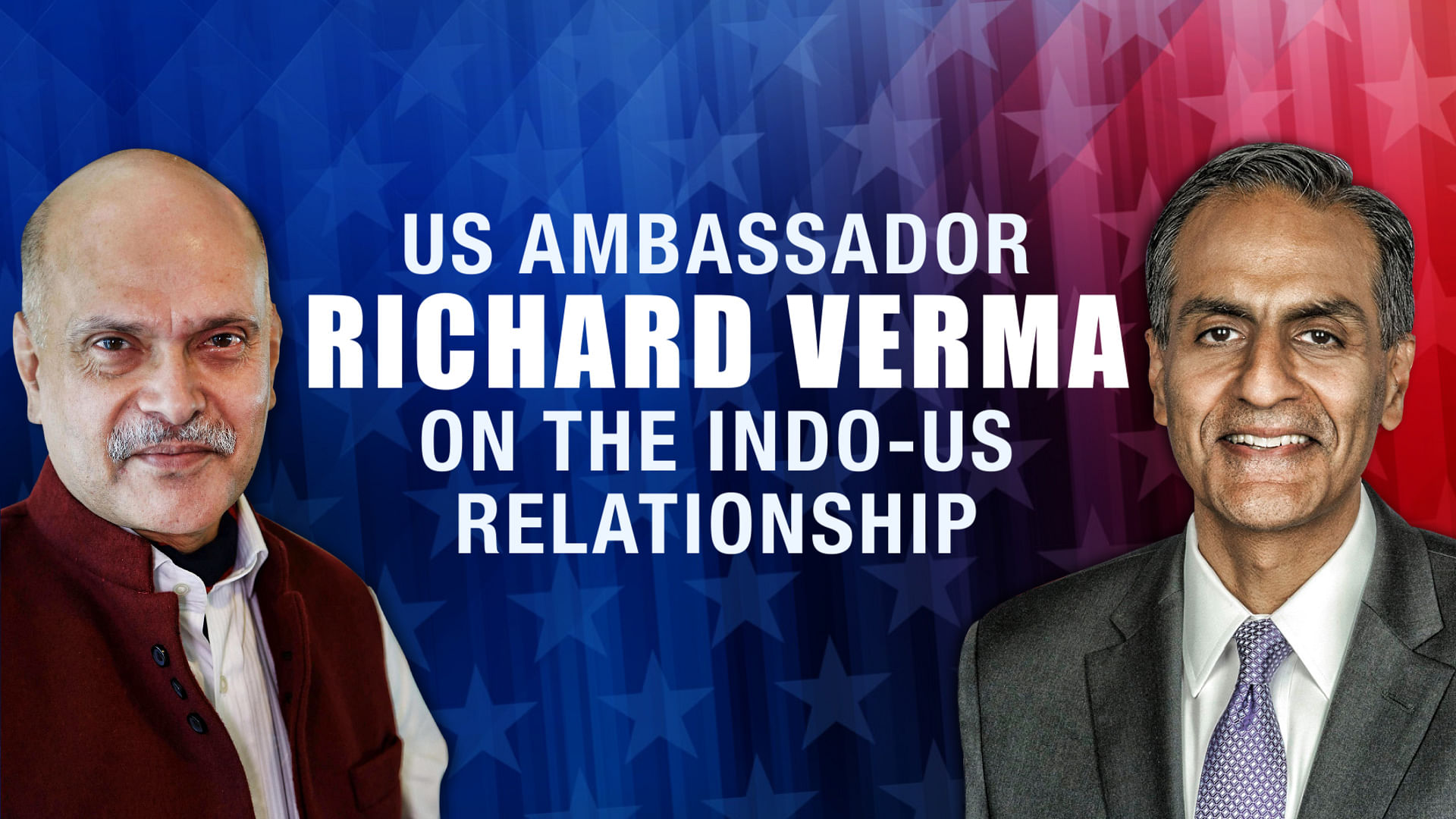 US Ambassador to India Richard R Verma had a candid conversation with Raghav Bahl, Editor-in-Chief, <b>The Quint</b>. (Photo: <b>The Quint</b>)