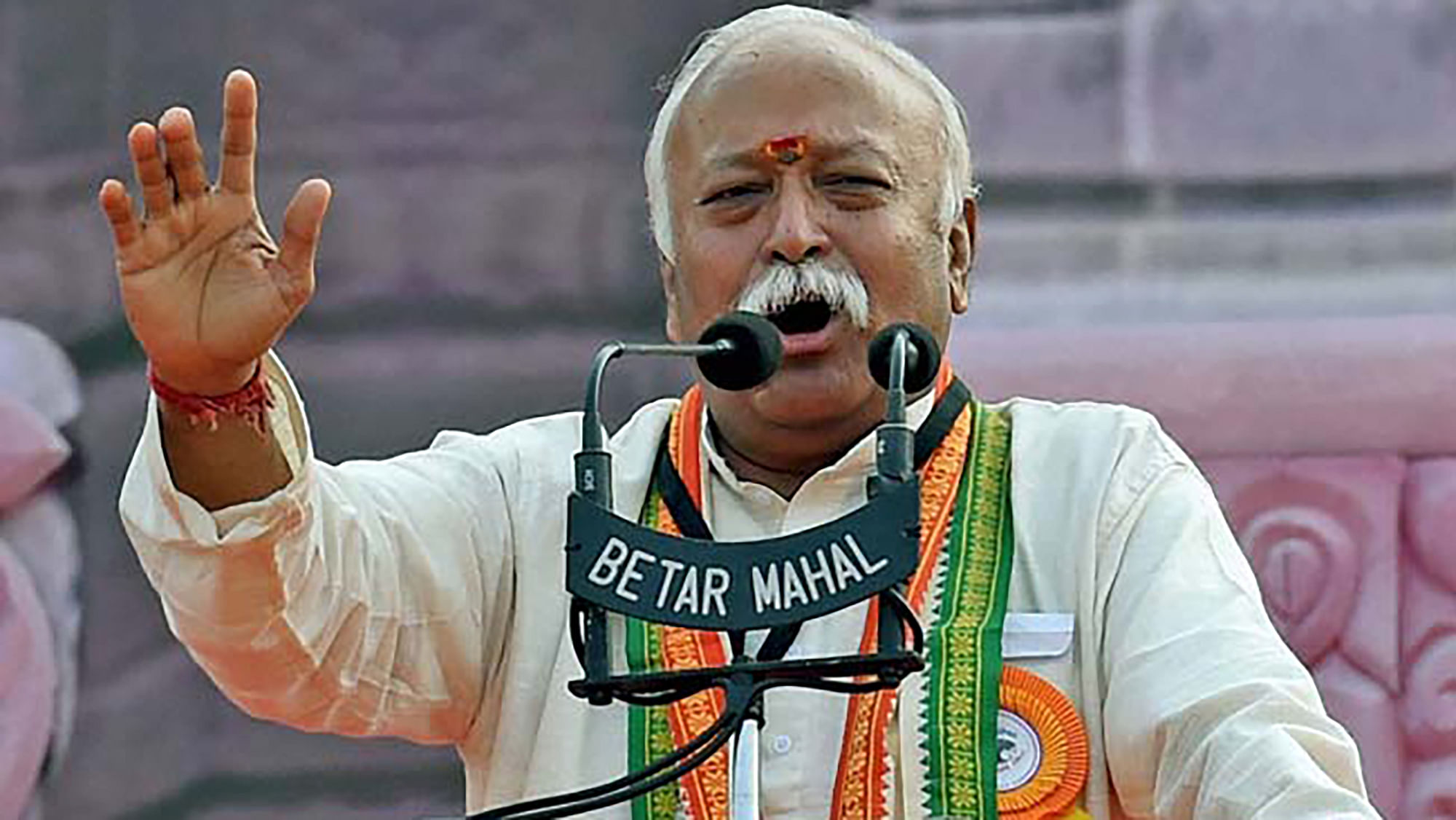 <div class="paragraphs"><p>RSS chief Mohan Bhagwat said there can be no Hitler in India.</p></div>