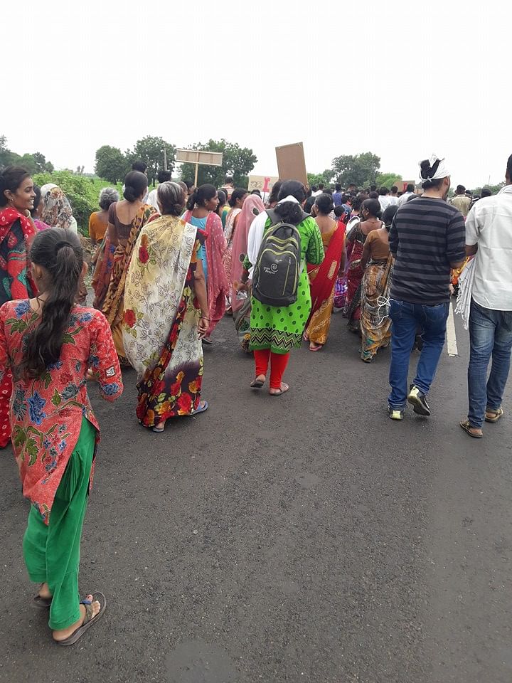 Marching from Ahmedabad to Una, a distance of 350 kms, thousands of Dalits are protesting atrocities. 