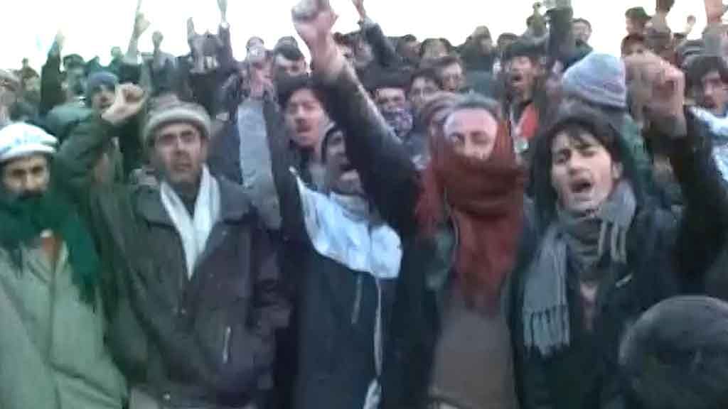 Anger is mounting high in Gilgit Baltistan and Pakistan occupied Kashmiri (PoK). (Photo: ANI screengrab)