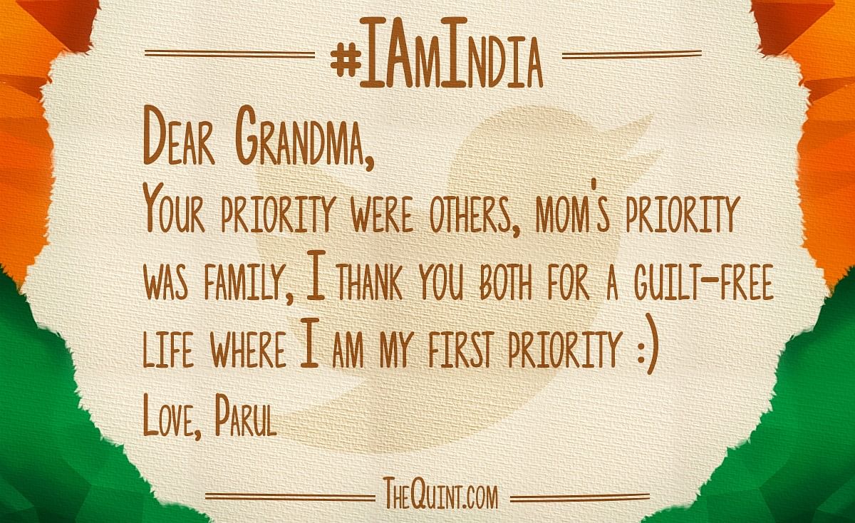 Ahead of Independence day, people sent tweet letters  to their grandparents in just 140 characters. 