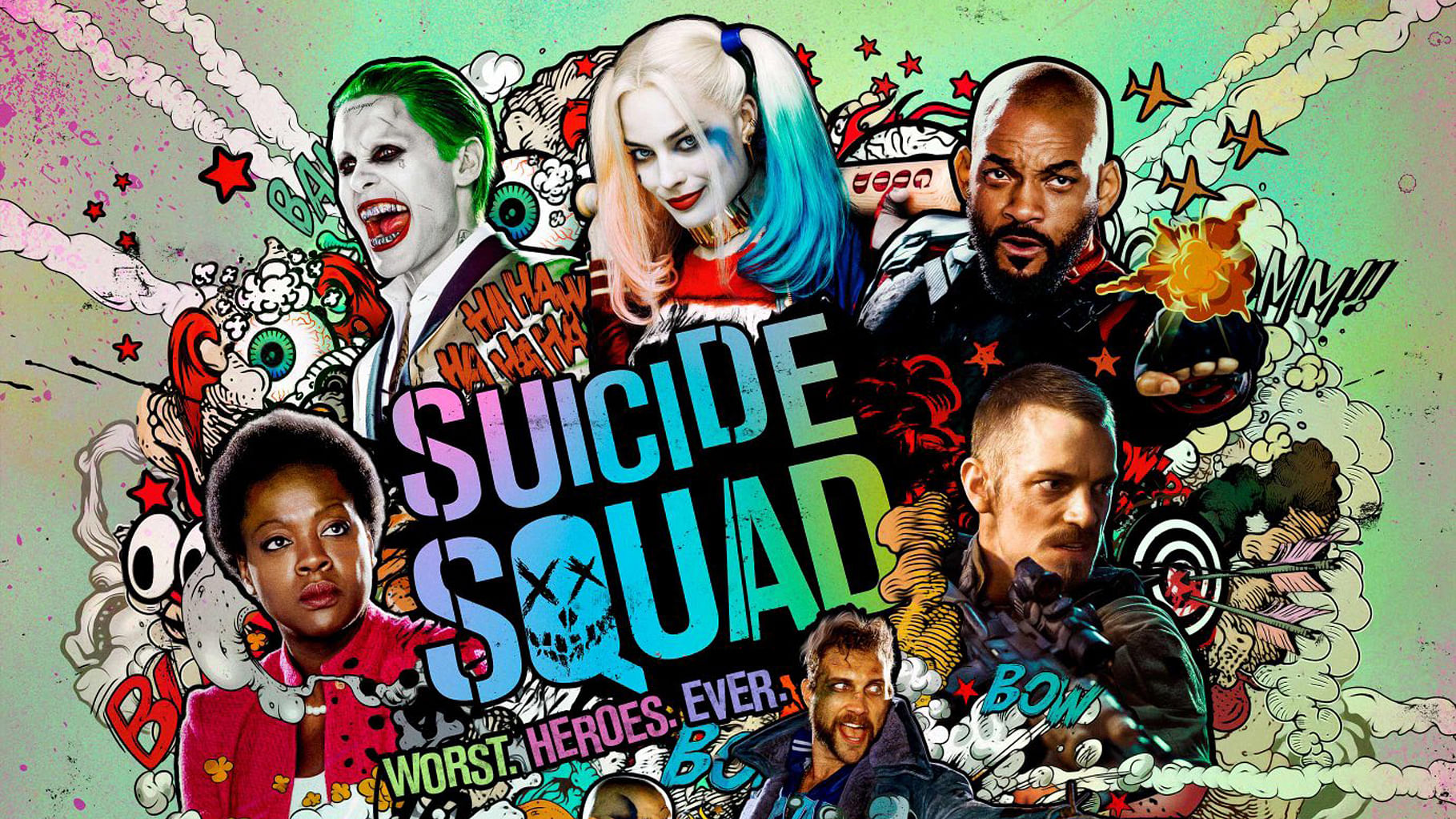 <i>Suicide Squad </i>poster<i>. </i>(Photo Courtesy: Facebook/<a href="https://www.facebook.com/SuicideSquad/photos/a.1614329845514317.1073741828.1550484941898808/1657012311246070/?type=3&amp;theater">SuicideSquad</a>)