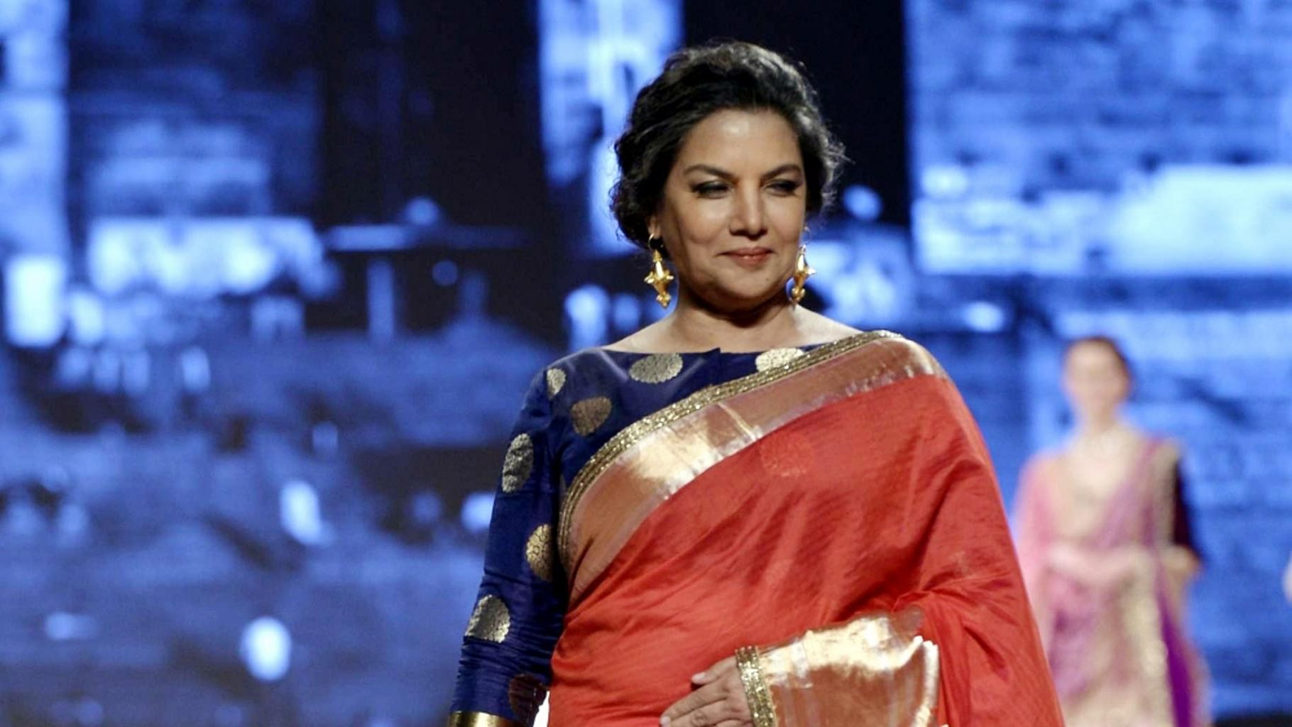 Actress Shabana Azmi during the a show organised by the Cancer Patients Aid Association (CPAA), in Mumbai on Sunday, 20 March 2016. (Photo: IANS)