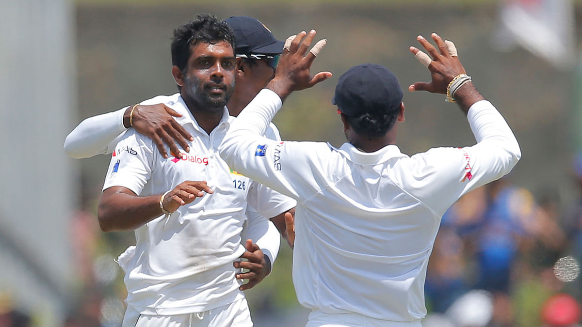 Rangana Herath’s hat-trick & Dilruwan Perera’s 6 wicket haul thumped Australia by 229 runs. Host win match & series.