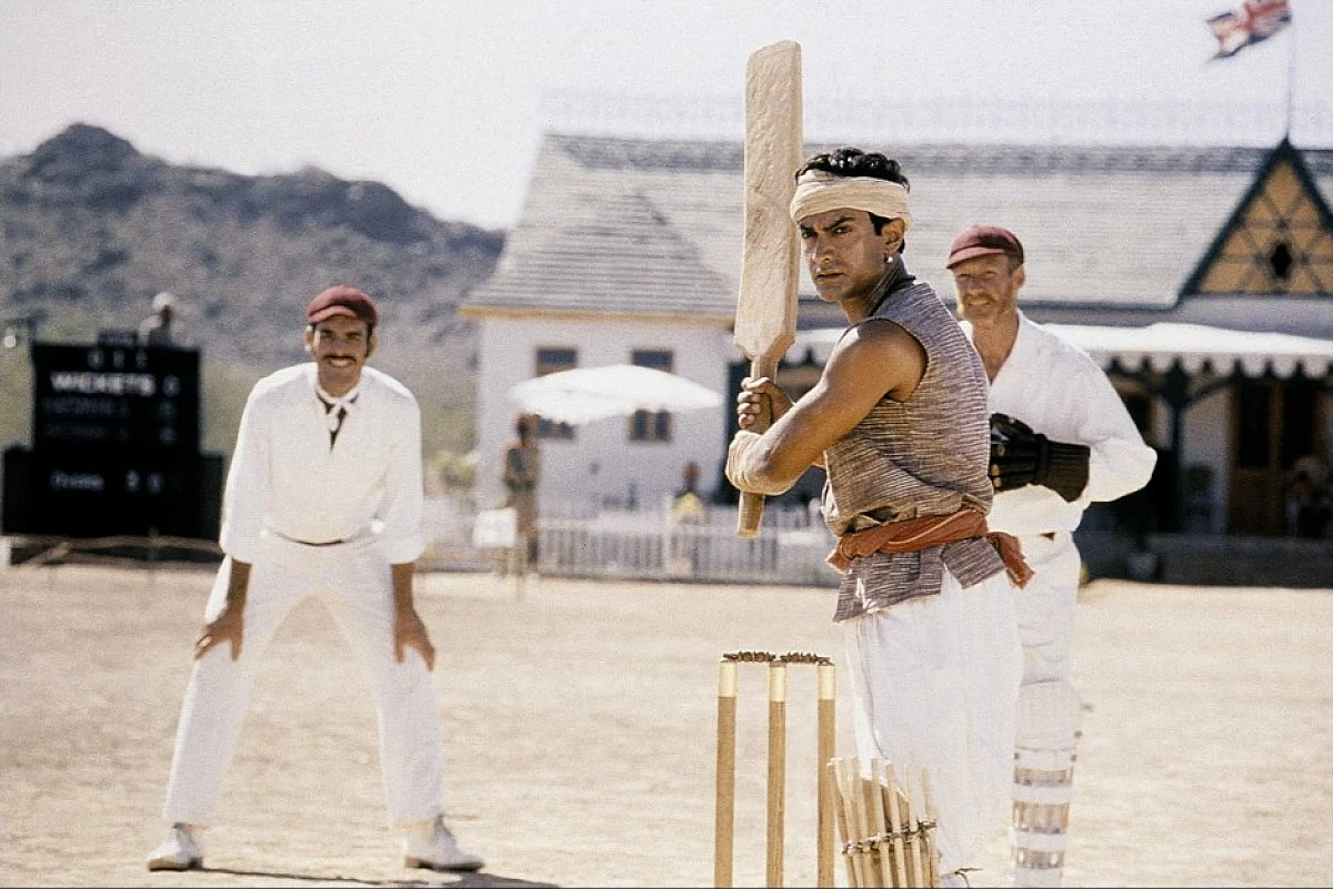 In <i>Lagaan</i>, villagers played cricket against the British rulers to protest the increase in taxes (Photo: UTV Pictures)