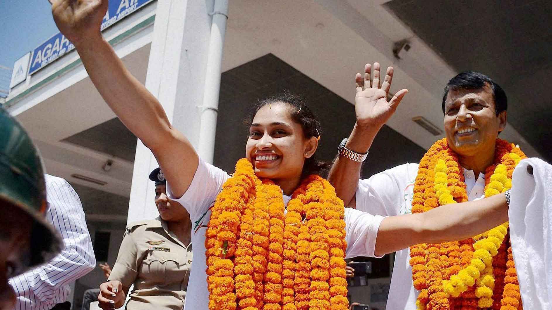 <div class="paragraphs"><p>Dipa Karmakar has been denied a spot in the Asian Games despite topping the Indian trials.</p></div>