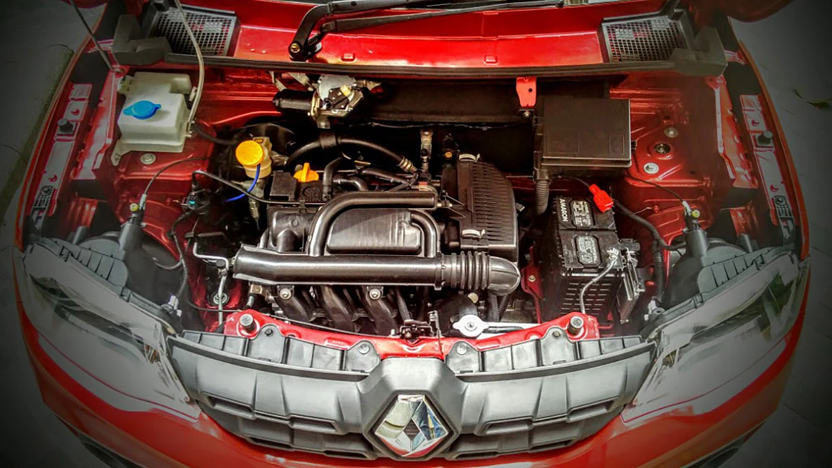 The refined 1.0-litre engine on the new Renault Kwid. (Photo Courtesy: Motorscribes)