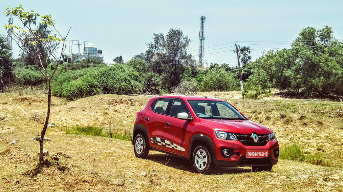 The latest variant of the Renault Kwid gets 180-mm ground clearance and massive boot space.