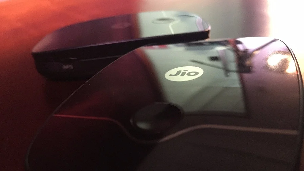 Reliance Jio’s WiFi product JioFi (Photo: Rohit Pathak/BloombergQuint)