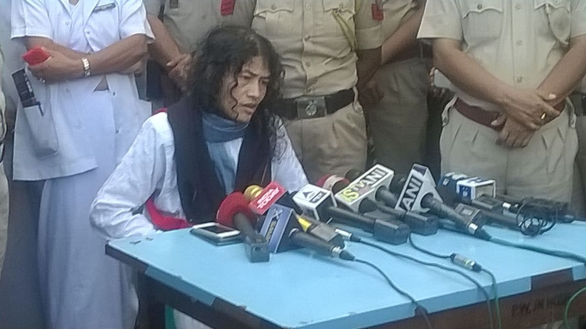 Irom Sharmila awaits the release order from the court as she has applied for bail to end the 16-year-long fast.