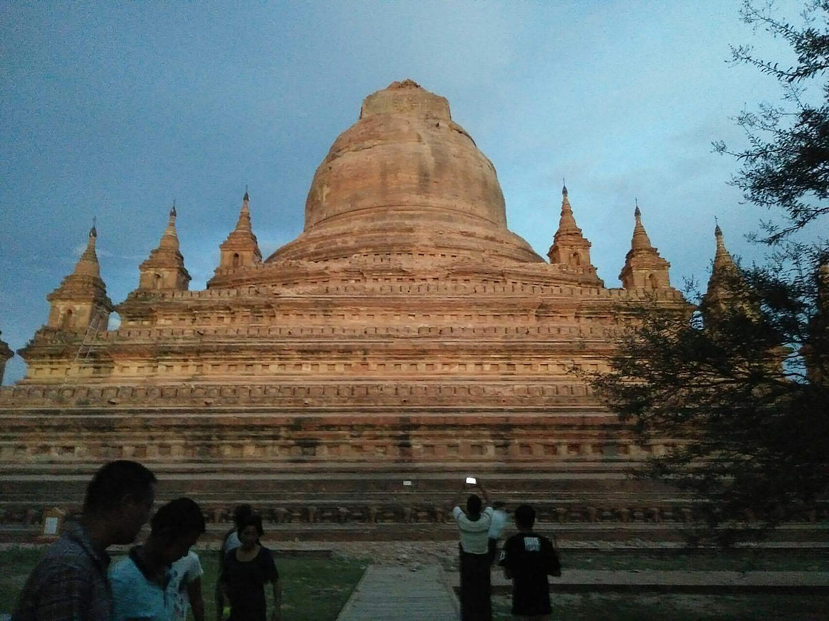 The temples of Bagan are Myanmar’s biggest tourist attraction, and are considered to be a major historical landmark.
