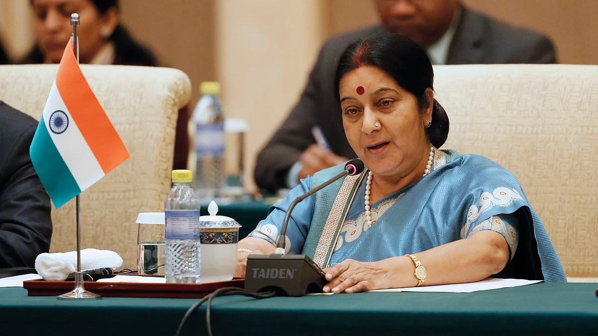 Union minister Sushma Swaraj ion her recent statement has said, surrogacy for homosexual couples is not in our ethos. (Photo: Reuters)