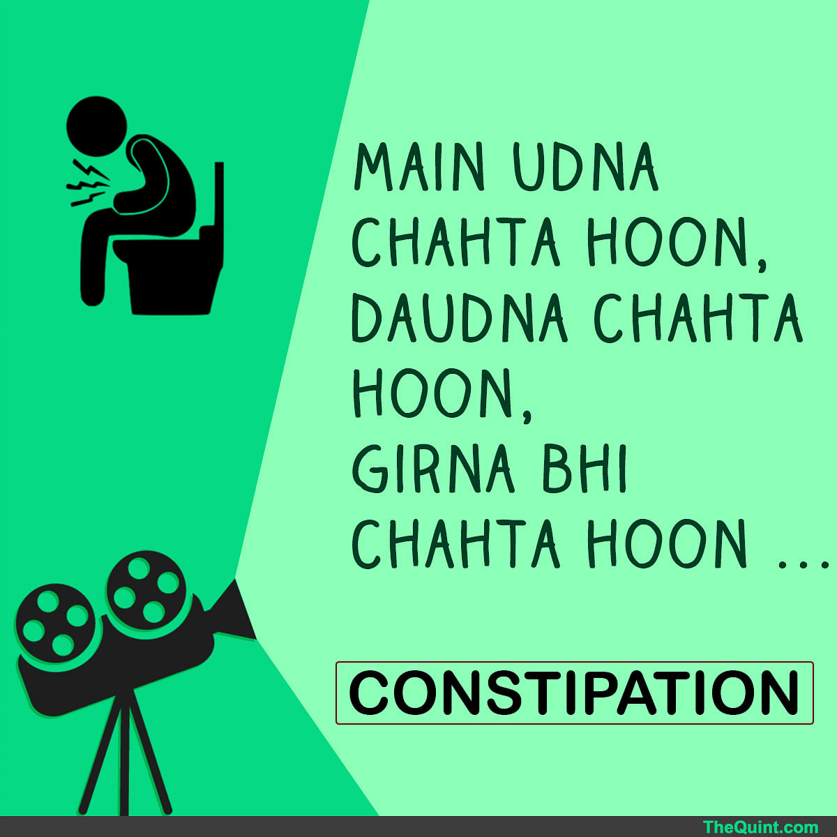 Bollywood dialogues that best describe your health conditions. 