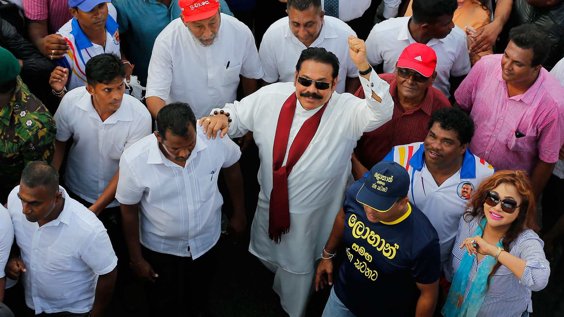File image of Mahinda Rajapaksa.