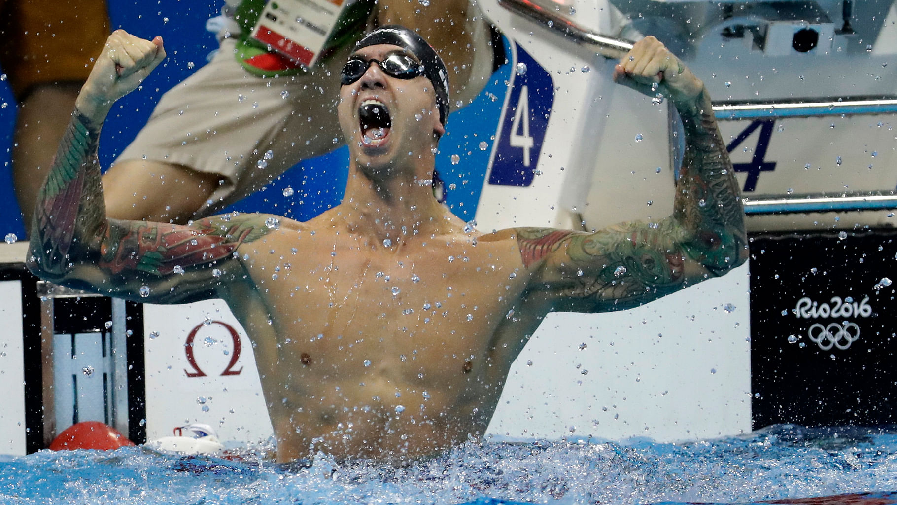 Anthony Ervin makes 31-year-old Michael Phelps look comparatively young. (Photo: AP)