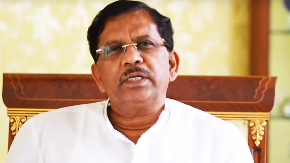 Karnataka Congress president G. Parameshwara. 