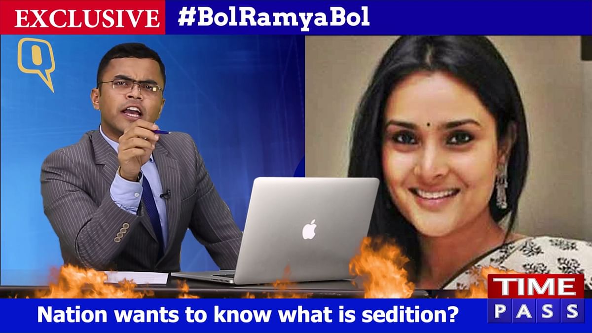 Ornub in his latest rant takes down the misuse of ‘sedition’ after actor Ramya was charged with it.