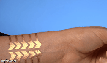 Other than being a fashion statement, the tattoos can be used to store data and send instructions to other devices.