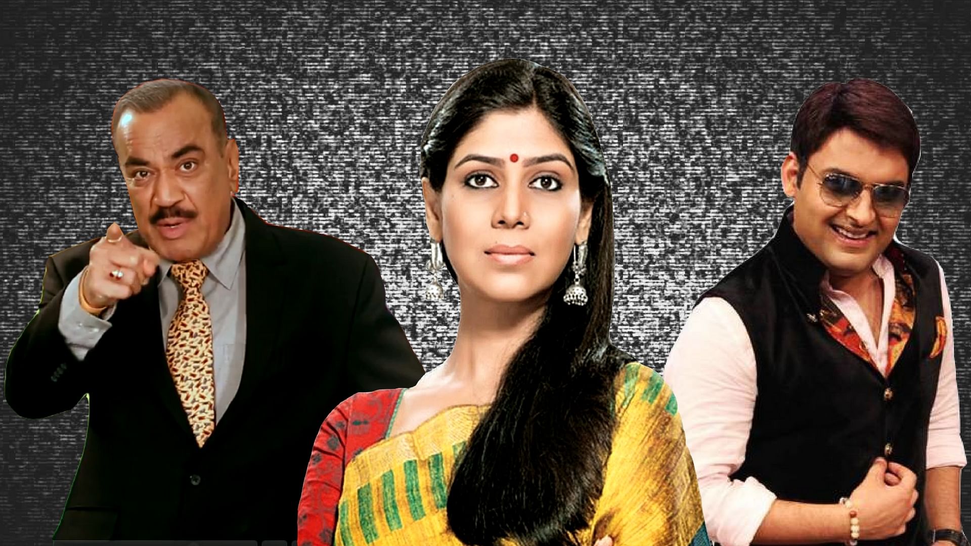 Shivaji Satam, Sakshi Tanwar and Kapil Sharma: Indian TV’s biggest stars and how much they make. (Photo: Promotional stills, altered by The Quint)