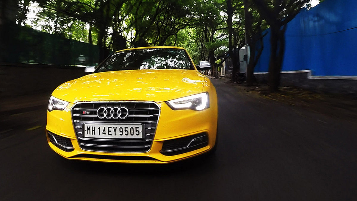 The  Audi A5 is a sedan that offers you a sporty drive along with luxury.