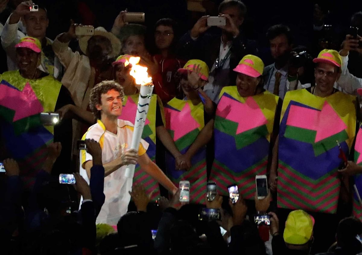 Latest updates and pictures from the opening ceremony of the 31st Olympic Games.