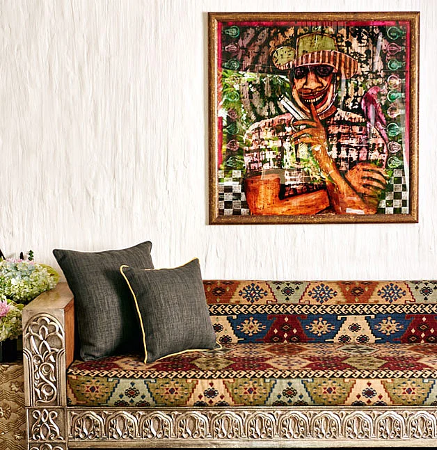 Corners bursting with colour. (Photo courtesy: Vogue India)